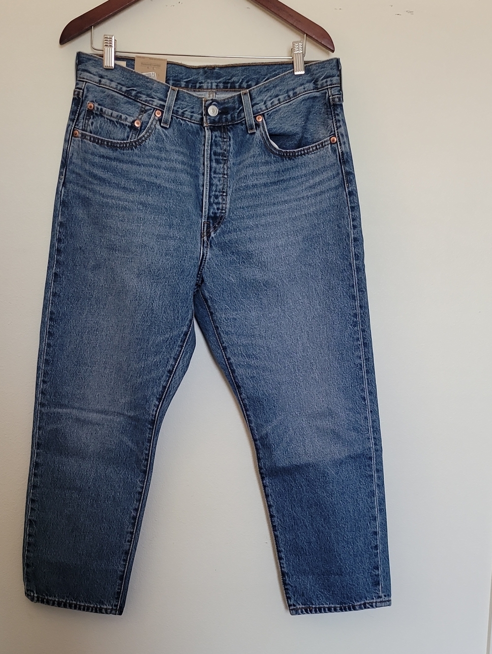 Levi's 501 Original Cropped NWT